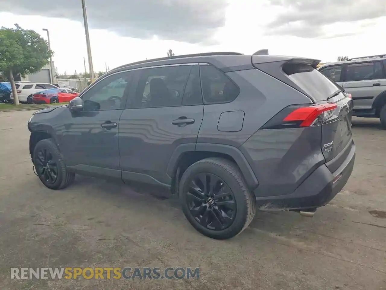 2 Photograph of a damaged car 2T3C1RFV8MC172538 TOYOTA RAV4 2021