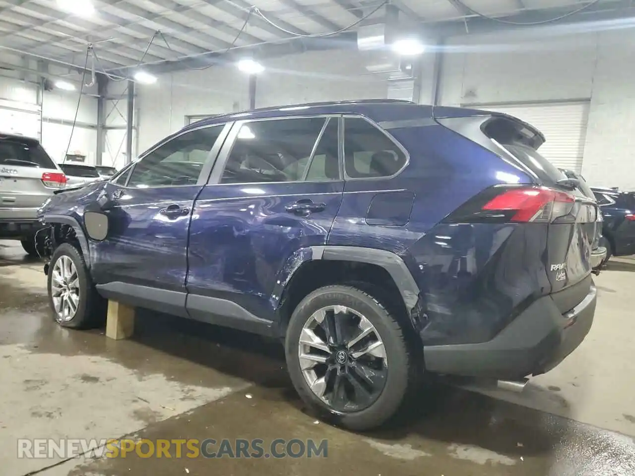 2 Photograph of a damaged car 2T3C1RFV8MW121085 TOYOTA RAV4 2021
