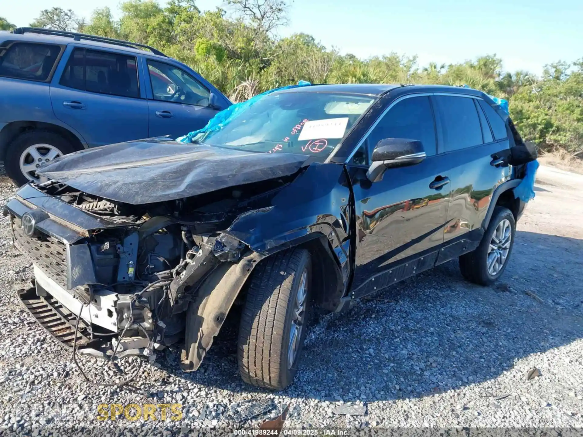 2 Photograph of a damaged car 2T3C1RFV9MC117564 TOYOTA RAV4 2021