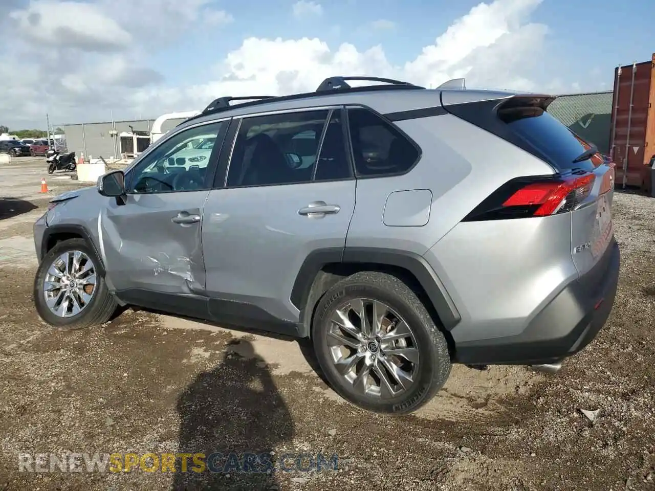 2 Photograph of a damaged car 2T3C1RFV9MC120349 TOYOTA RAV4 2021