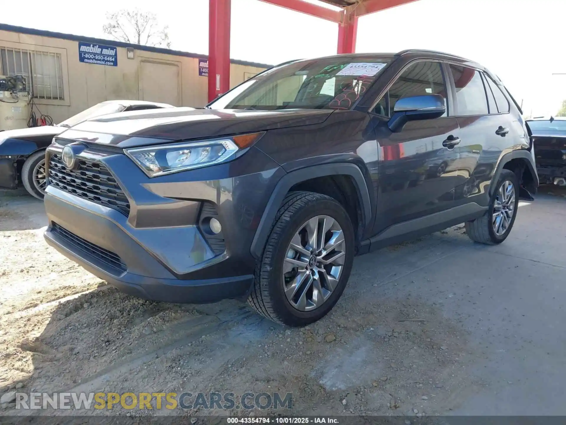 2 Photograph of a damaged car 2T3C1RFV9MW104778 TOYOTA RAV4 2021