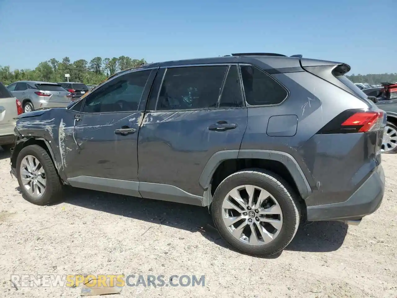 2 Photograph of a damaged car 2T3C1RFV9MW115215 TOYOTA RAV4 2021
