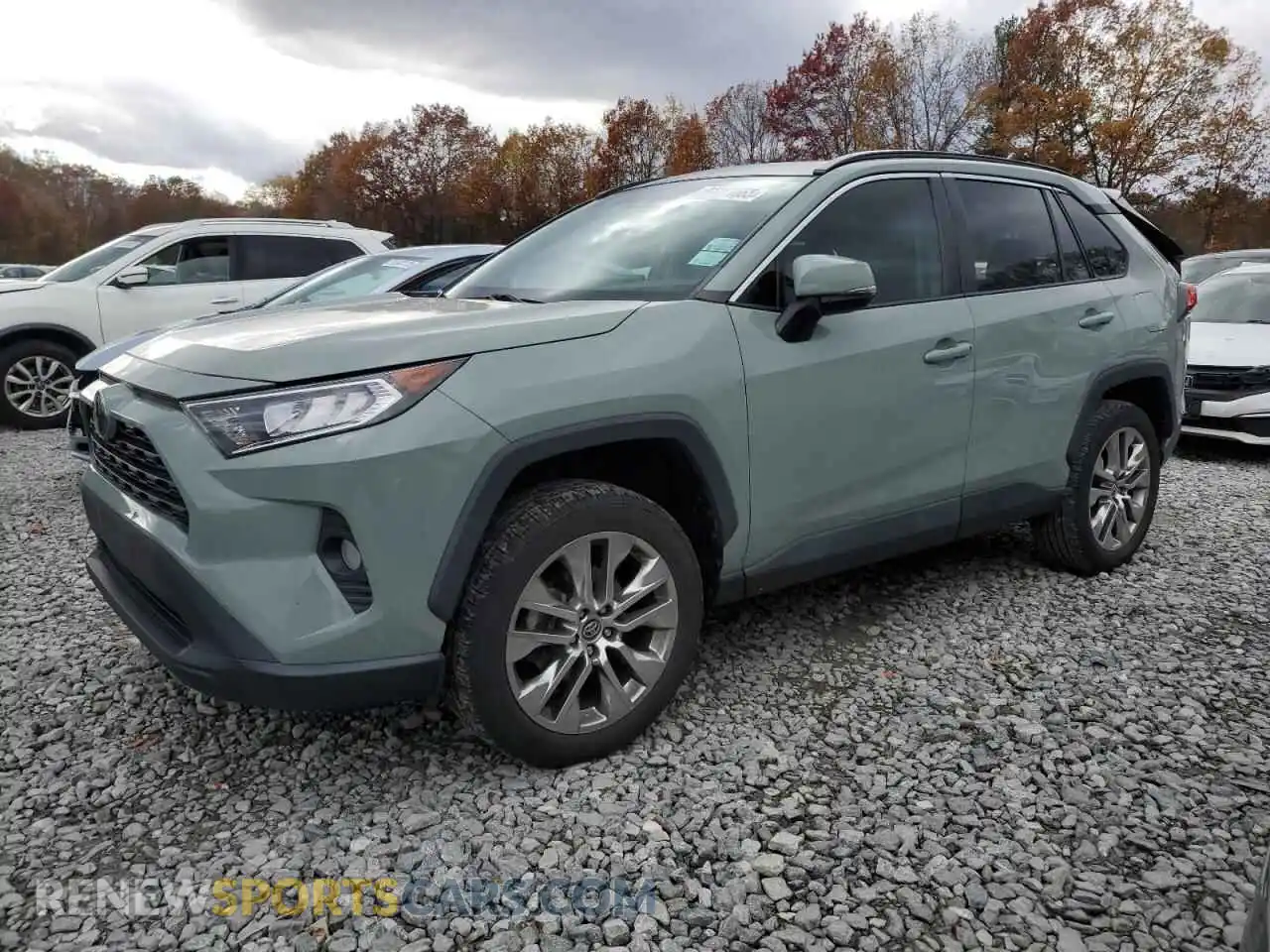 1 Photograph of a damaged car 2T3C1RFV9MW116896 TOYOTA RAV4 2021