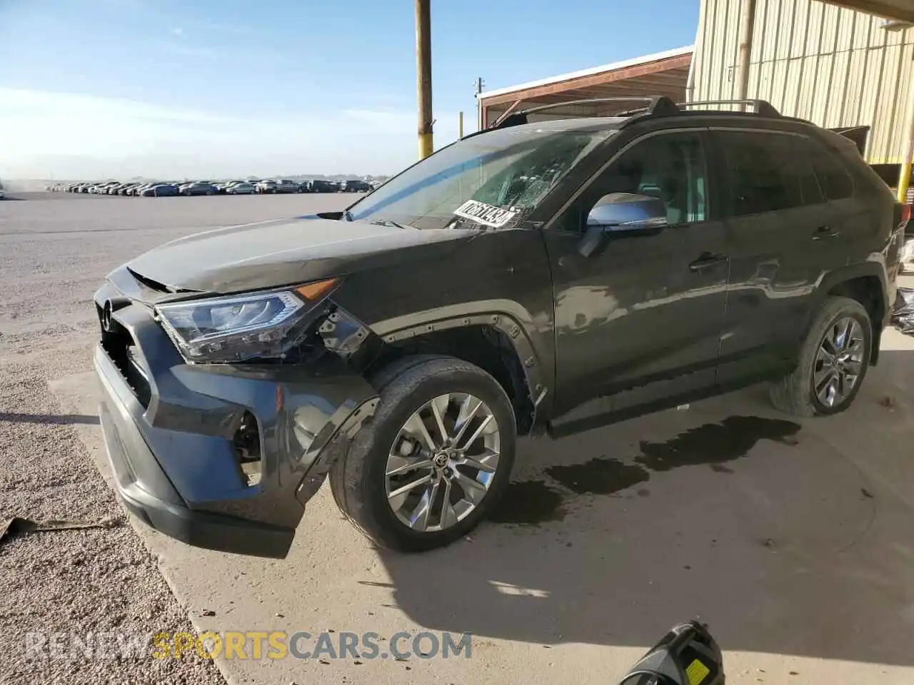 1 Photograph of a damaged car 2T3C1RFV9MW159442 TOYOTA RAV4 2021