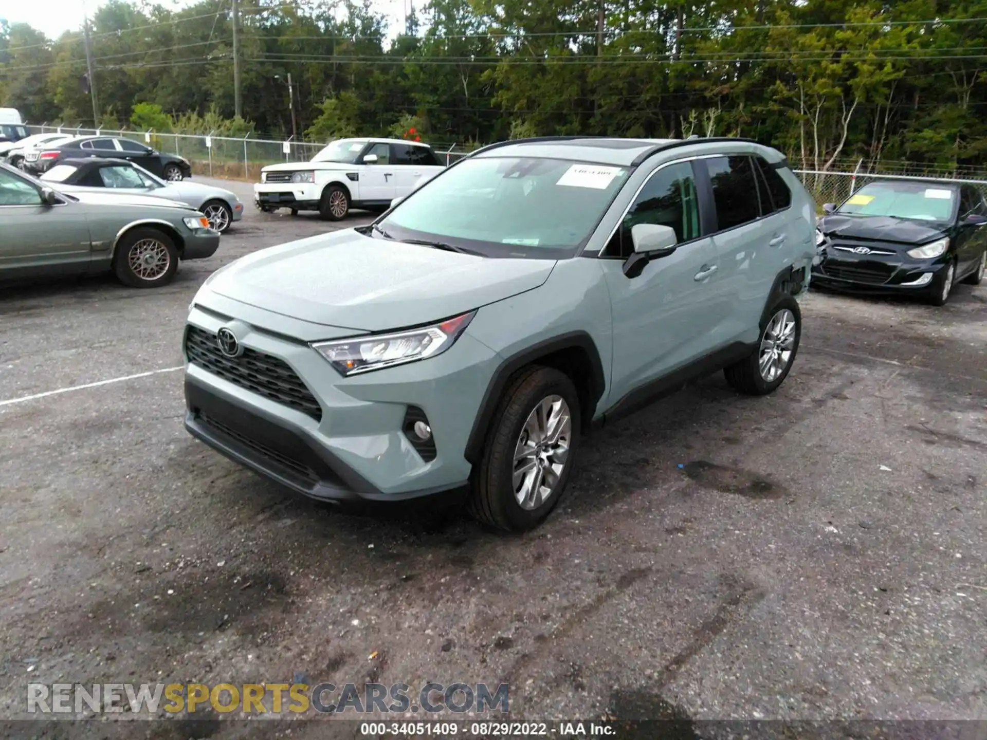 2 Photograph of a damaged car 2T3C1RFV9MW162003 TOYOTA RAV4 2021