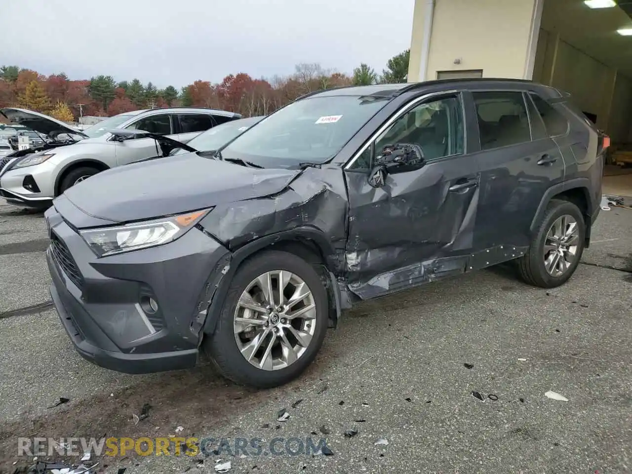 1 Фотография поврежденного автомобиля 2T3C1RFV9MW164432 TOYOTA RAV4 2021