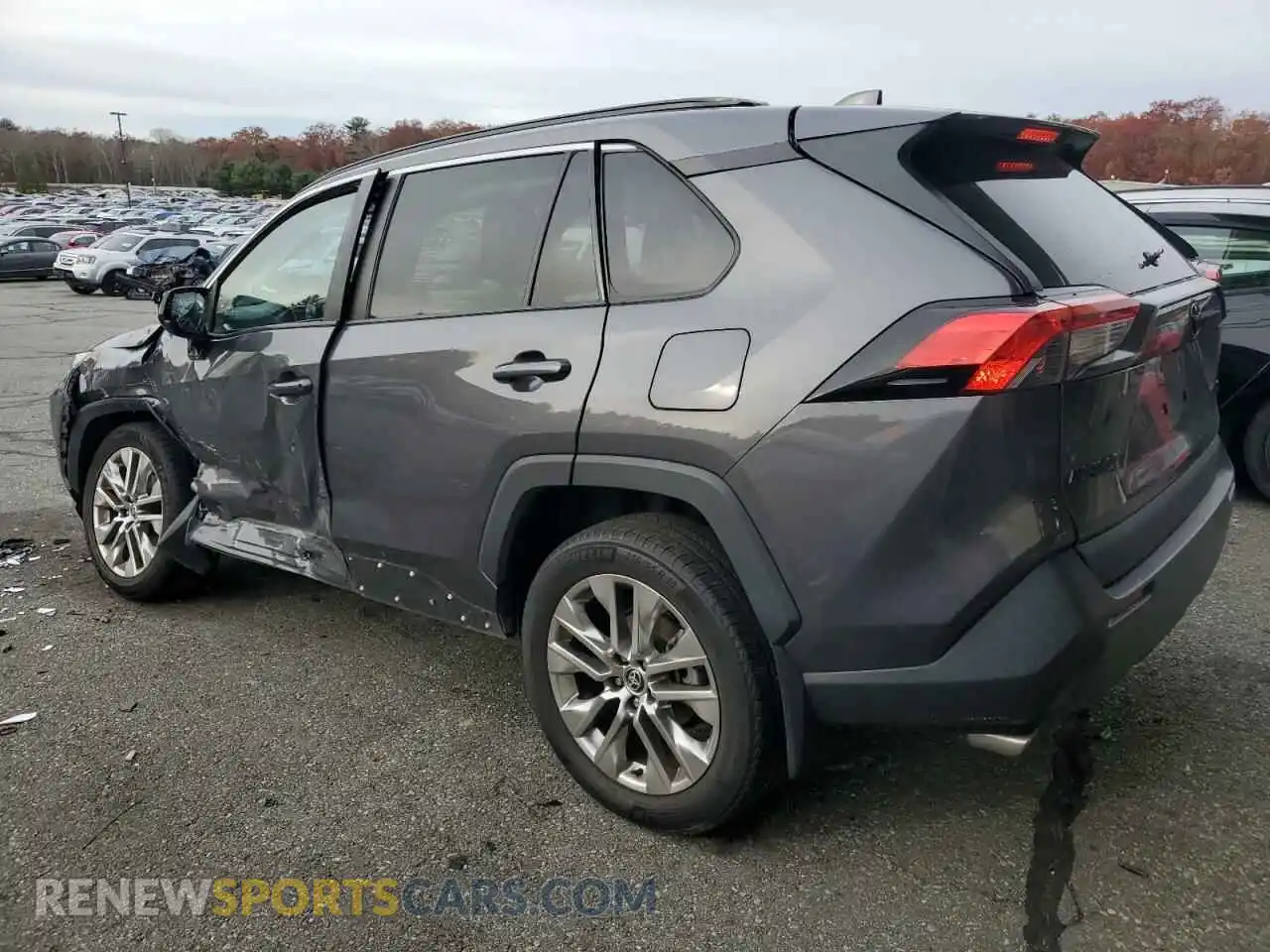 2 Фотография поврежденного автомобиля 2T3C1RFV9MW164432 TOYOTA RAV4 2021