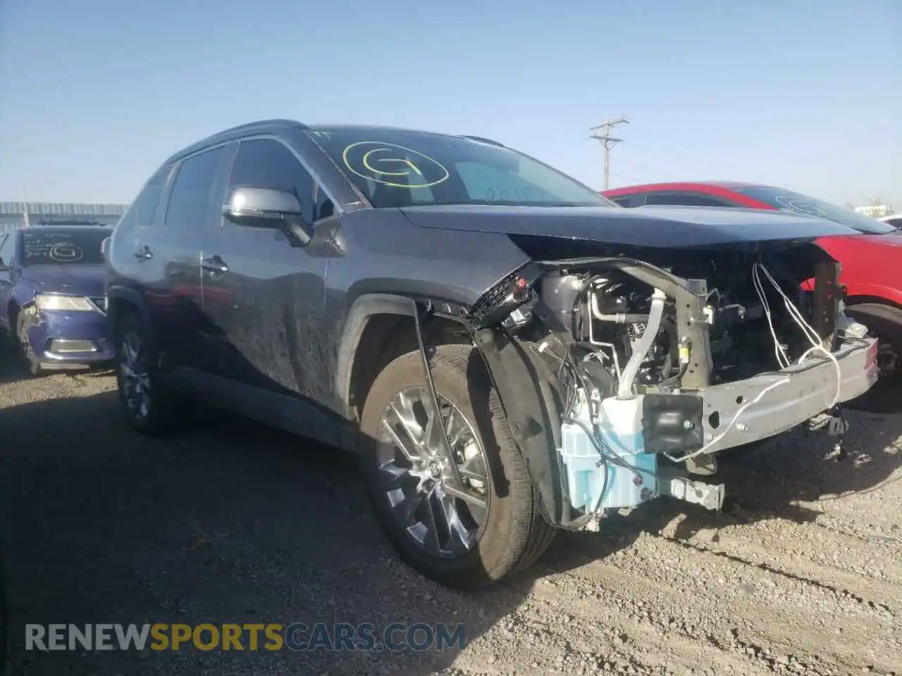 1 fotografías del automóvil dañado 2T3C1RFVXMC085966 TOYOTA RAV4 2021