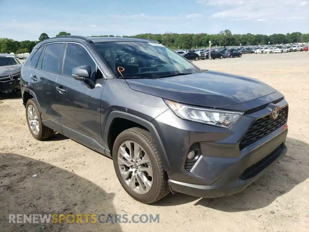1 Photograph of a damaged car 2T3C1RFVXMC108999 TOYOTA RAV4 2021