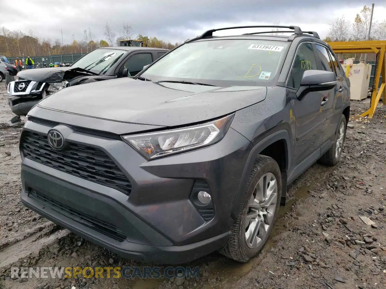 2 Photograph of a damaged car 2T3C1RFVXMC122725 TOYOTA RAV4 2021