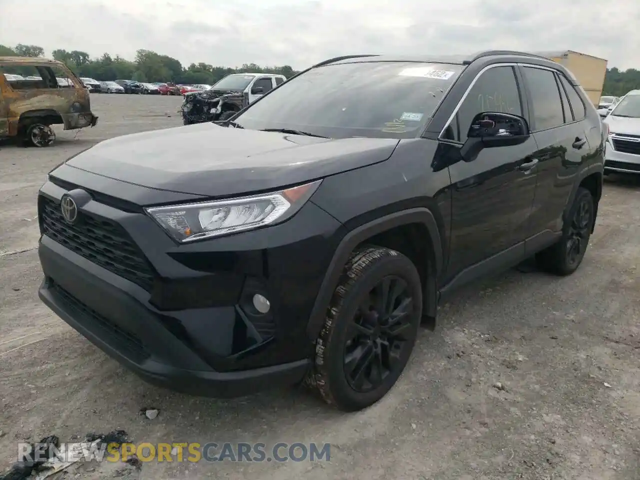 2 Фотография поврежденного автомобиля 2T3C1RFVXMC131361 TOYOTA RAV4 2021