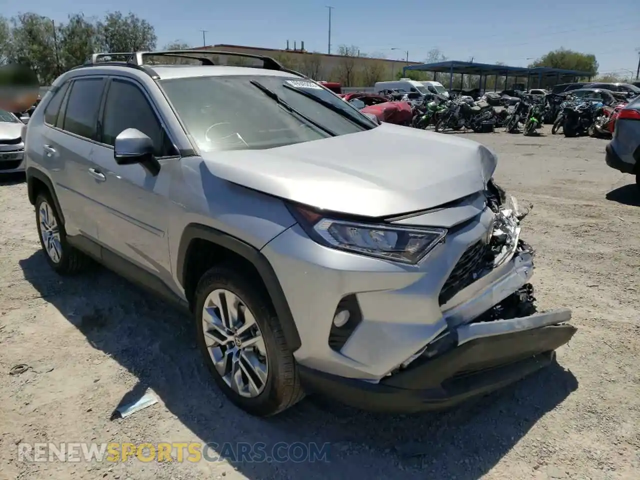 1 Photograph of a damaged car 2T3C1RFVXMC170791 TOYOTA RAV4 2021