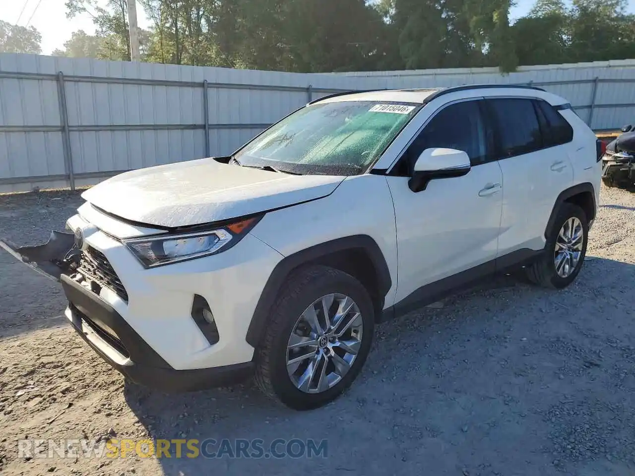 1 fotografías del automóvil dañado 2T3C1RFVXMW130550 TOYOTA RAV4 2021
