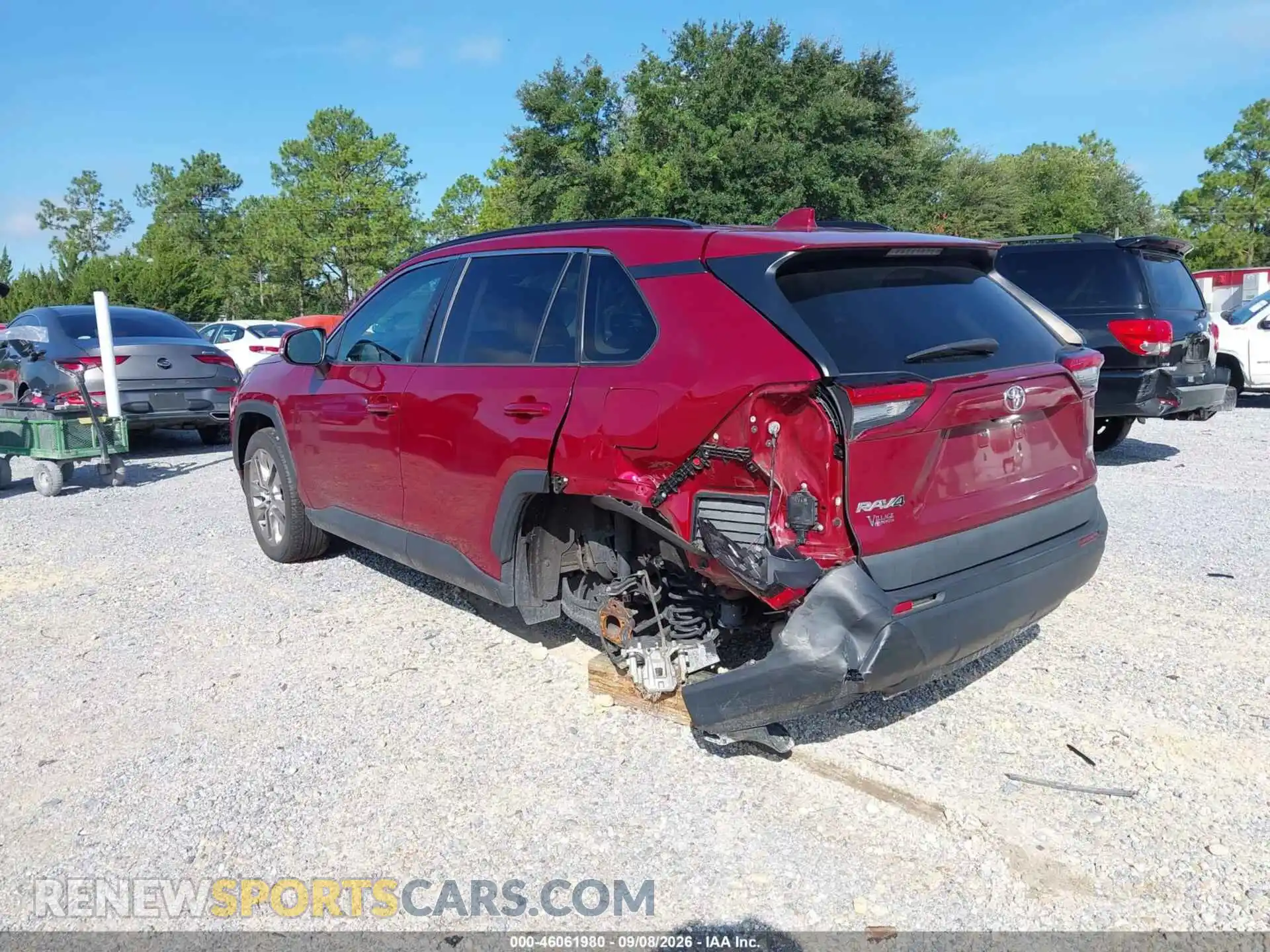 3 fotografías del automóvil dañado 2T3C1RFVXMW136302 TOYOTA RAV4 2021