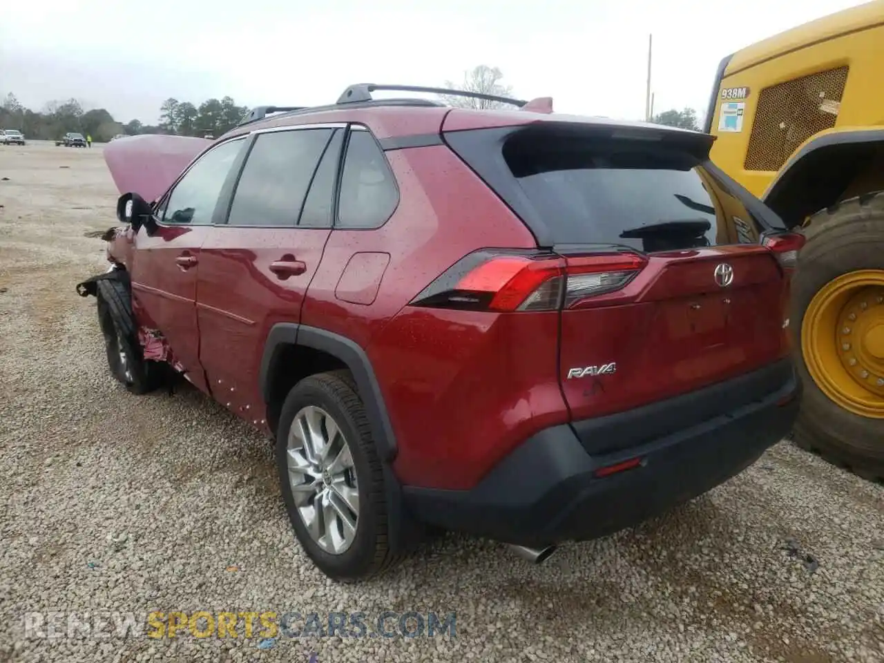 3 Photograph of a damaged car 2T3C1RFVXMW142164 TOYOTA RAV4 2021
