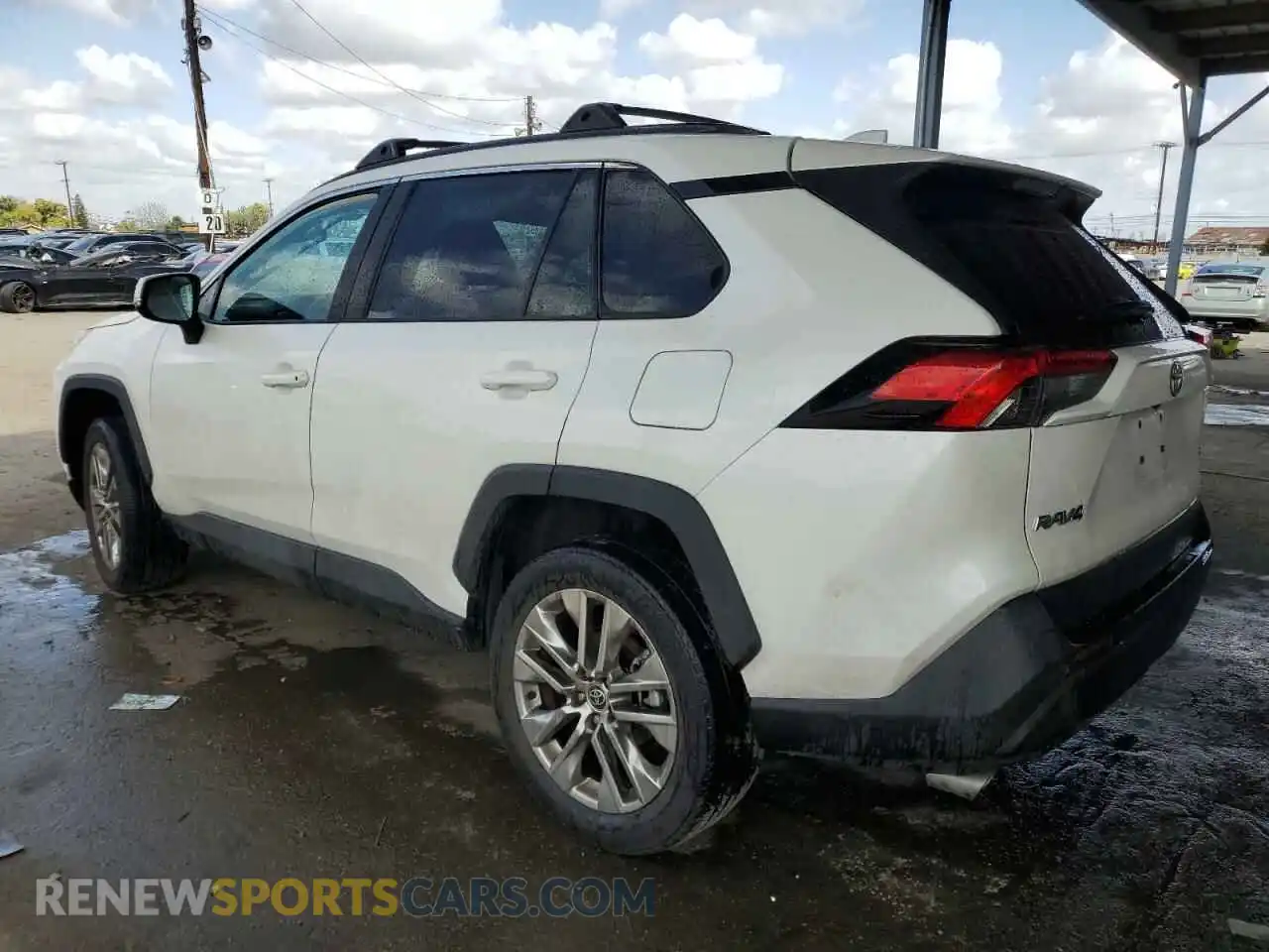 2 fotografías del automóvil dañado 2T3C1RFVXMW150412 TOYOTA RAV4 2021