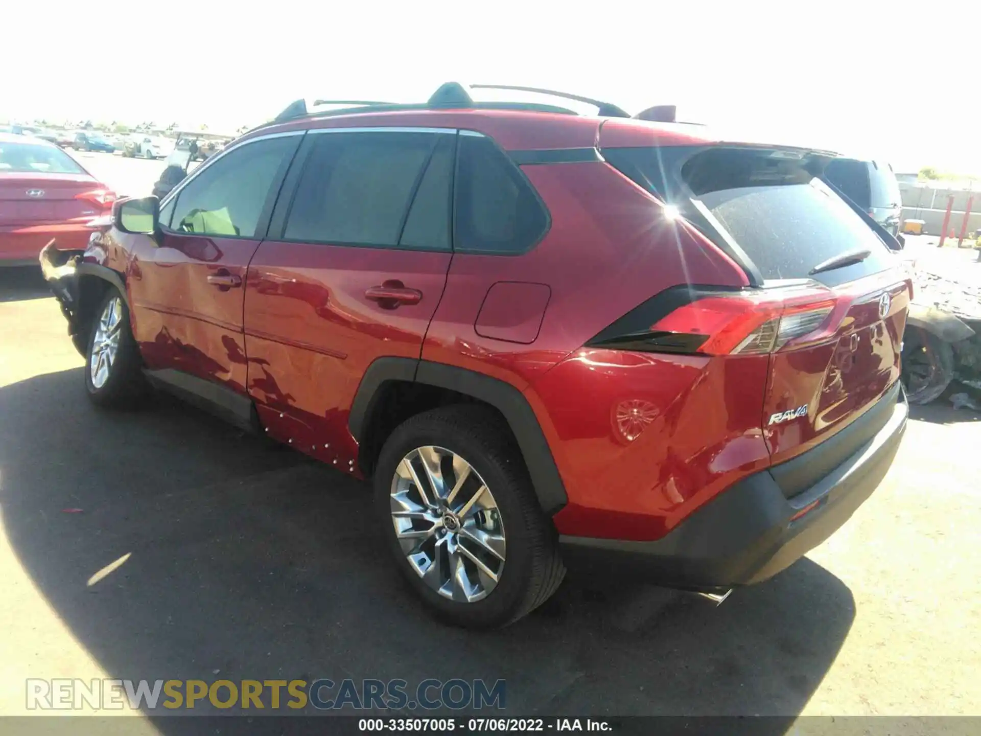 3 Photograph of a damaged car 2T3C1RFVXMW160454 TOYOTA RAV4 2021