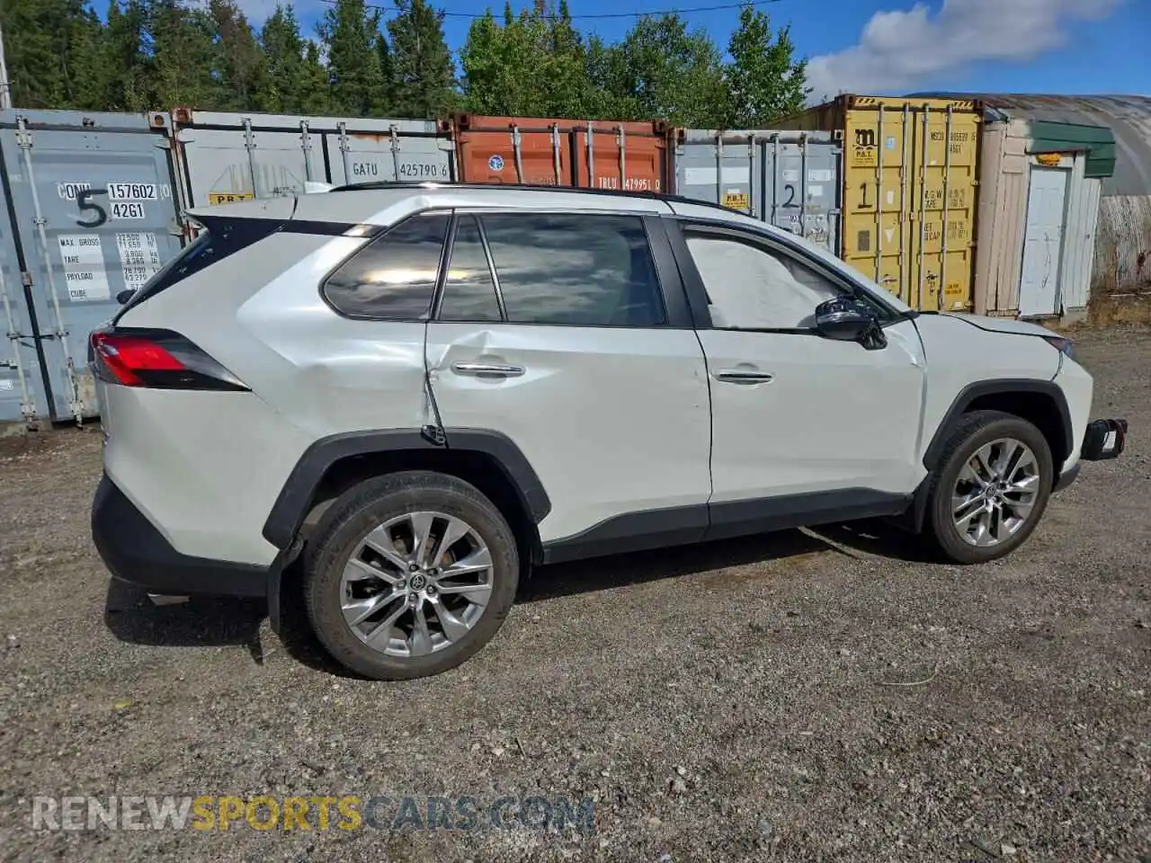 3 fotografías del automóvil dañado 2T3D1RFV7MW209047 TOYOTA RAV4 2021