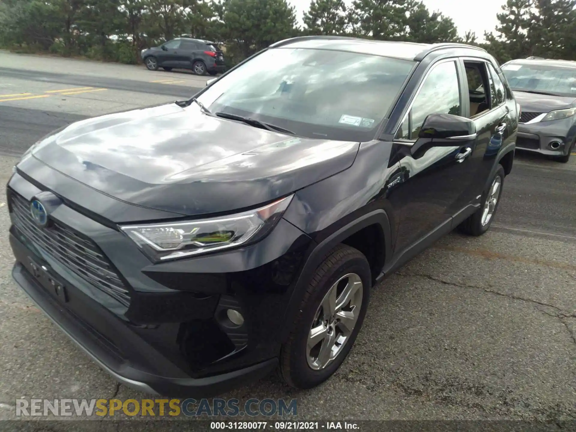 2 Photograph of a damaged car 2T3D6RFV0MW025523 TOYOTA RAV4 2021