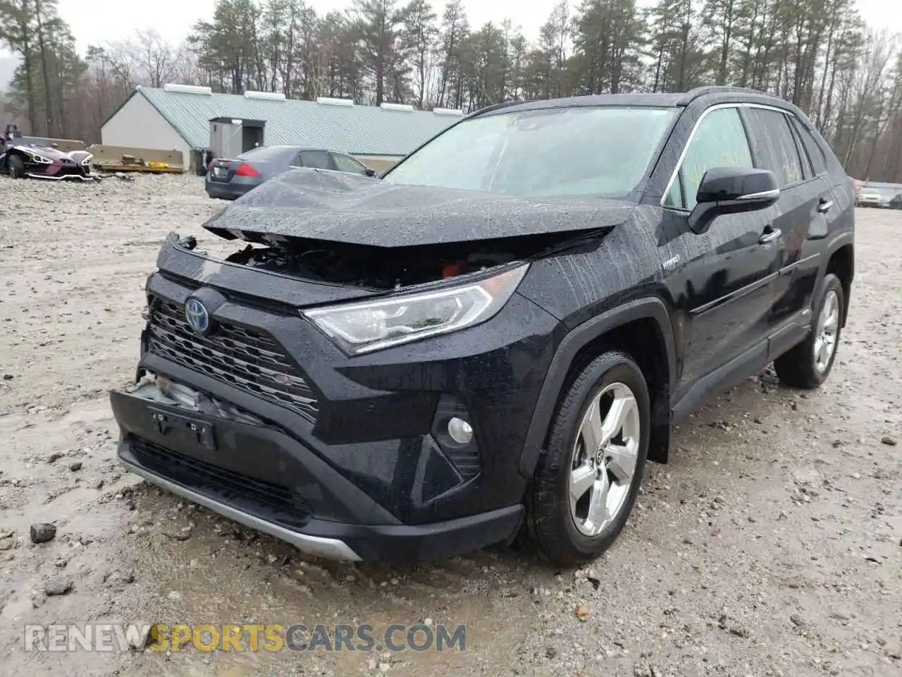 2 Photograph of a damaged car 2T3D6RFV2MW021523 TOYOTA RAV4 2021