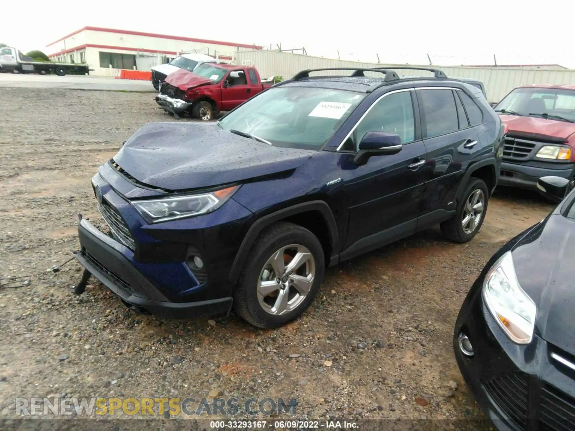 2 Photograph of a damaged car 2T3D6RFV2MW023613 TOYOTA RAV4 2021