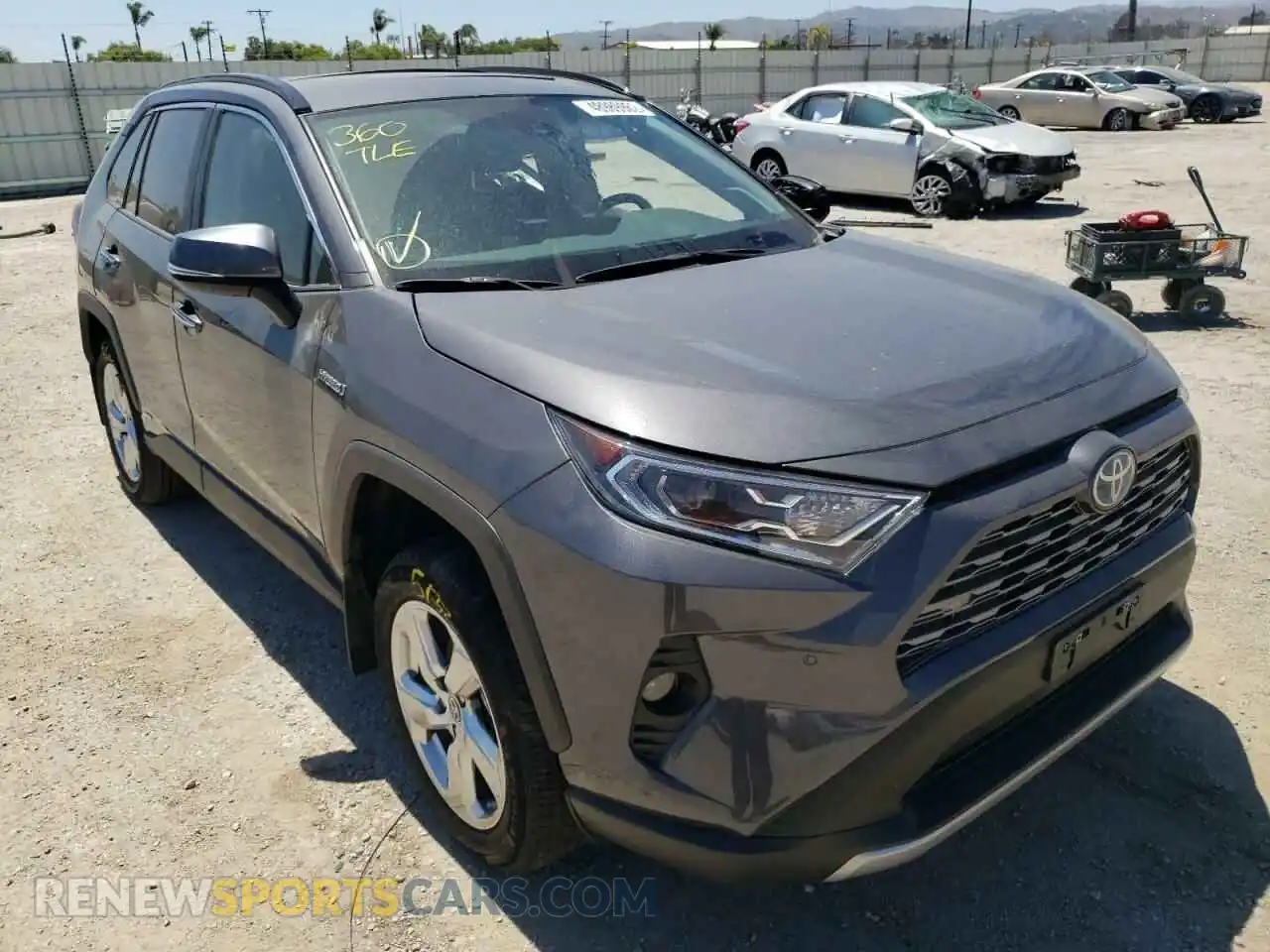 1 Фотография поврежденного автомобиля 2T3D6RFV9MW010910 TOYOTA RAV4 2021