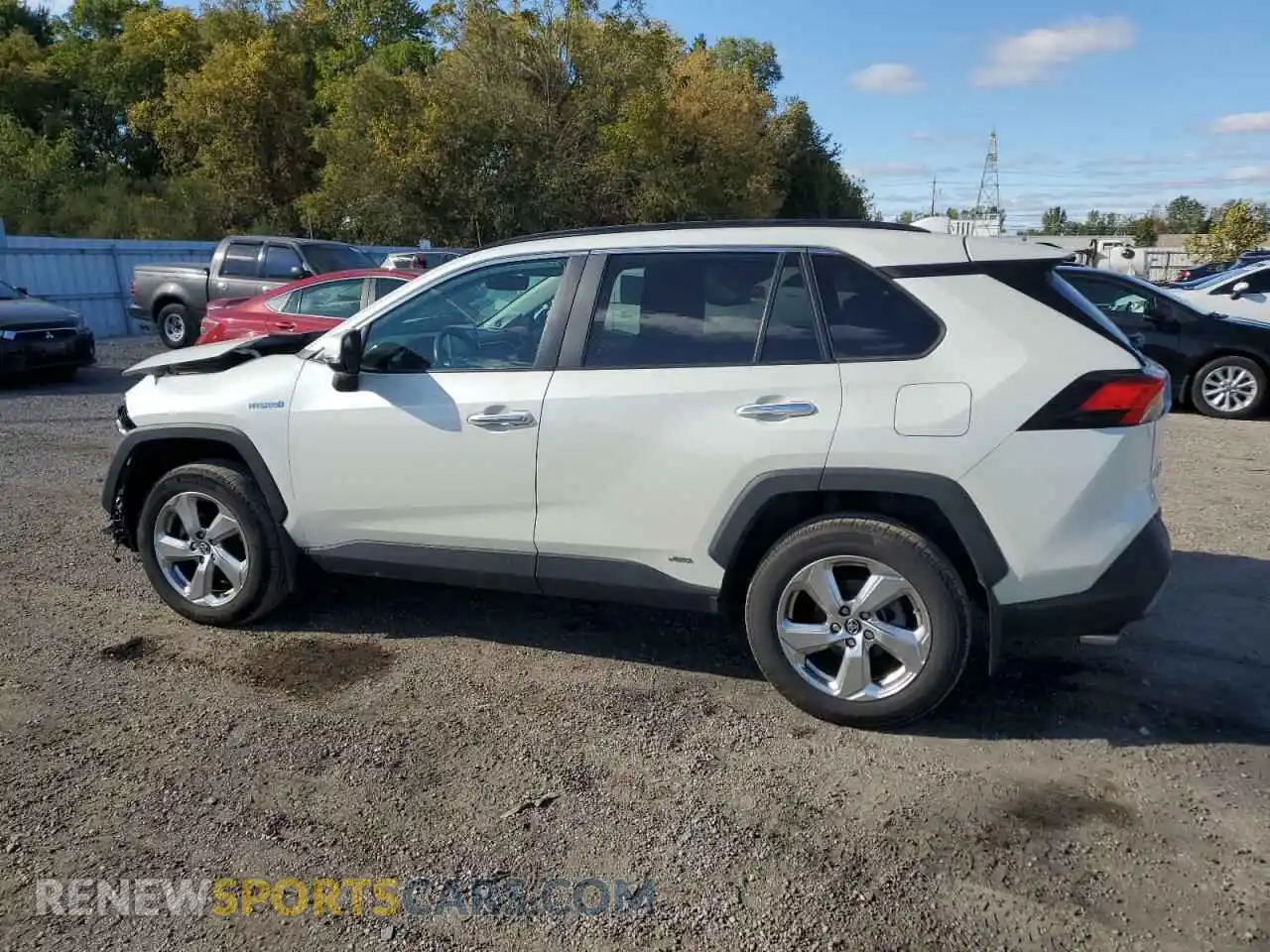 2 Photograph of a damaged car 2T3DWRFV0MW106117 TOYOTA RAV4 2021