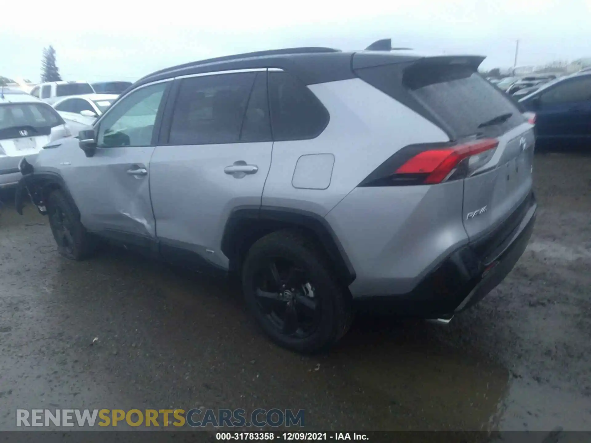 3 Photograph of a damaged car 2T3E6RFV0MW017121 TOYOTA RAV4 2021