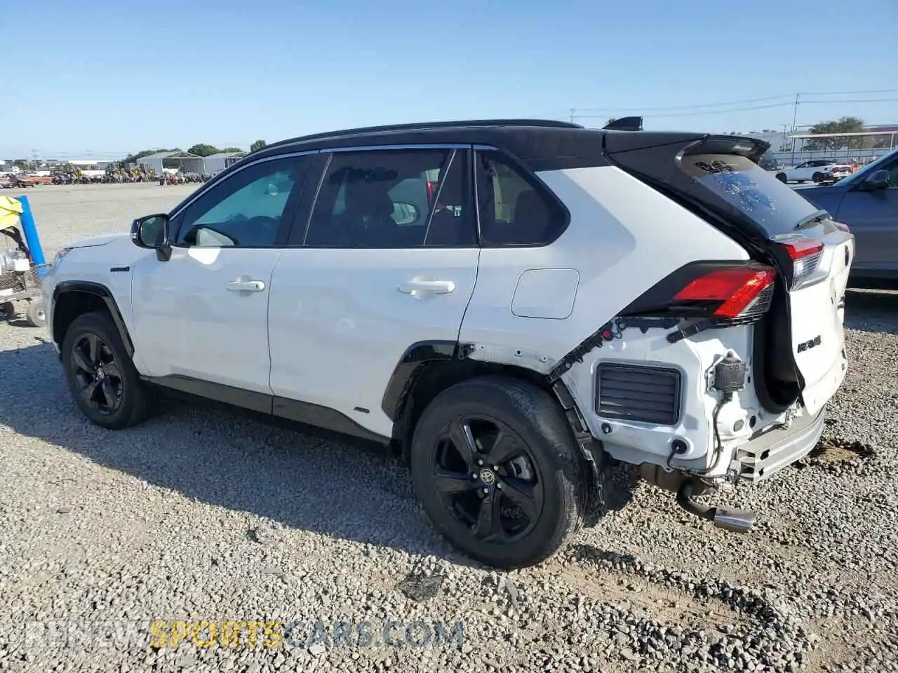 2 Photograph of a damaged car 2T3E6RFV1MW018990 TOYOTA RAV4 2021