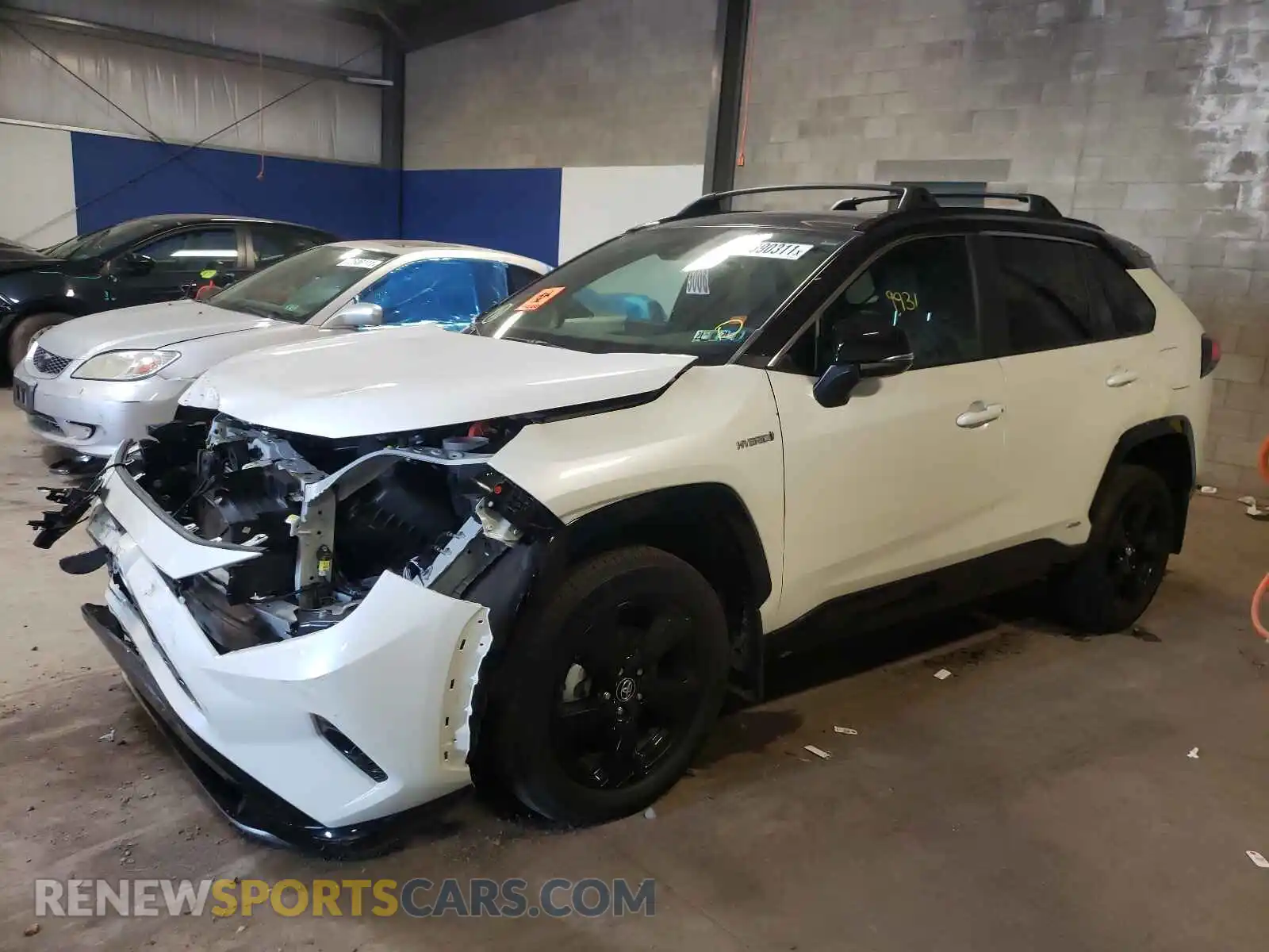 2 Photograph of a damaged car 2T3E6RFV3MW007909 TOYOTA RAV4 2021