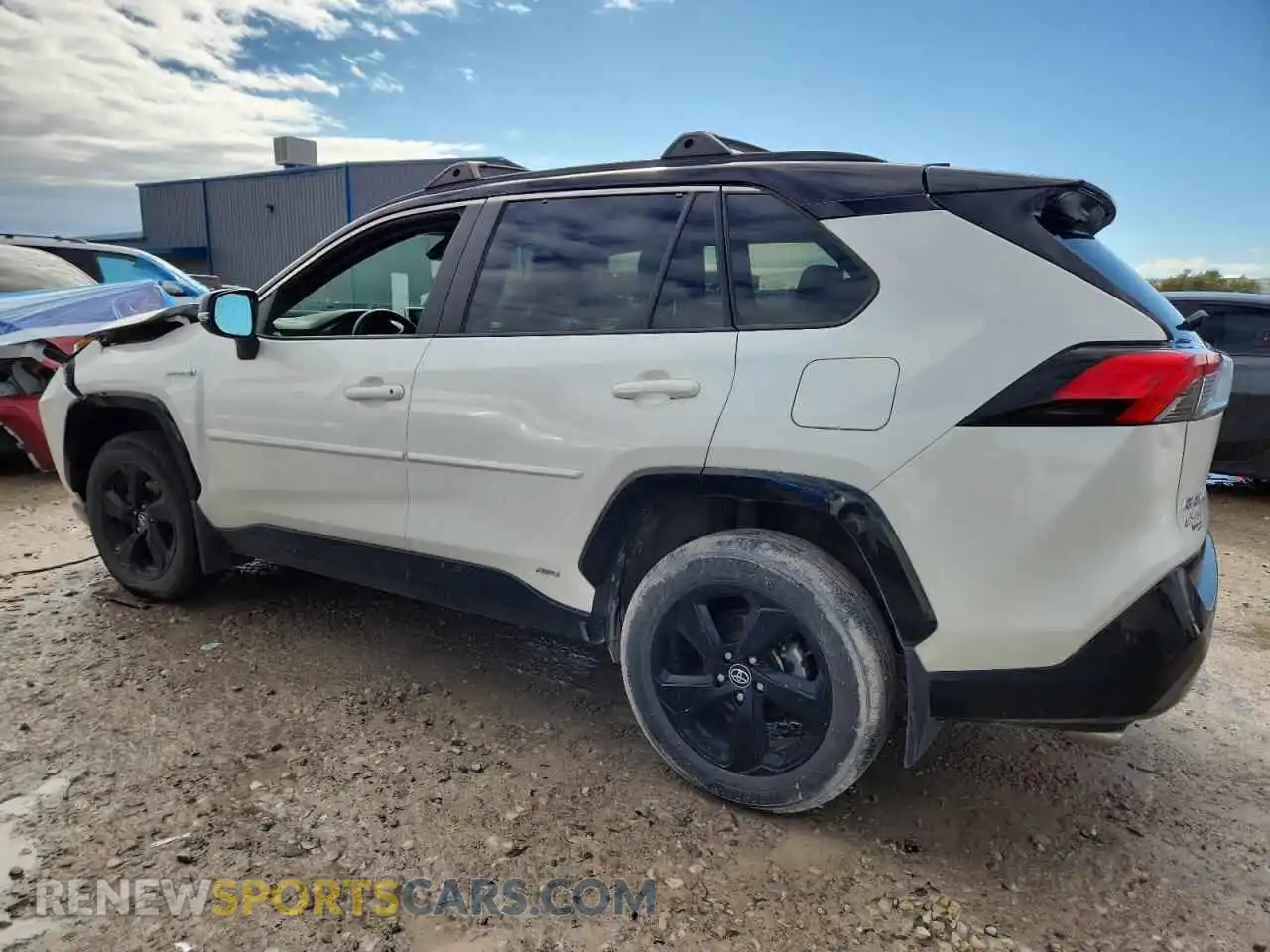 2 Фотография поврежденного автомобиля 2T3E6RFV3MW008123 TOYOTA RAV4 2021