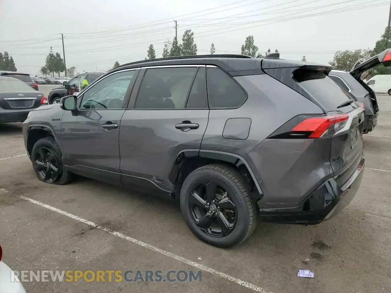 2 Photograph of a damaged car 2T3E6RFV3MW027836 TOYOTA RAV4 2021