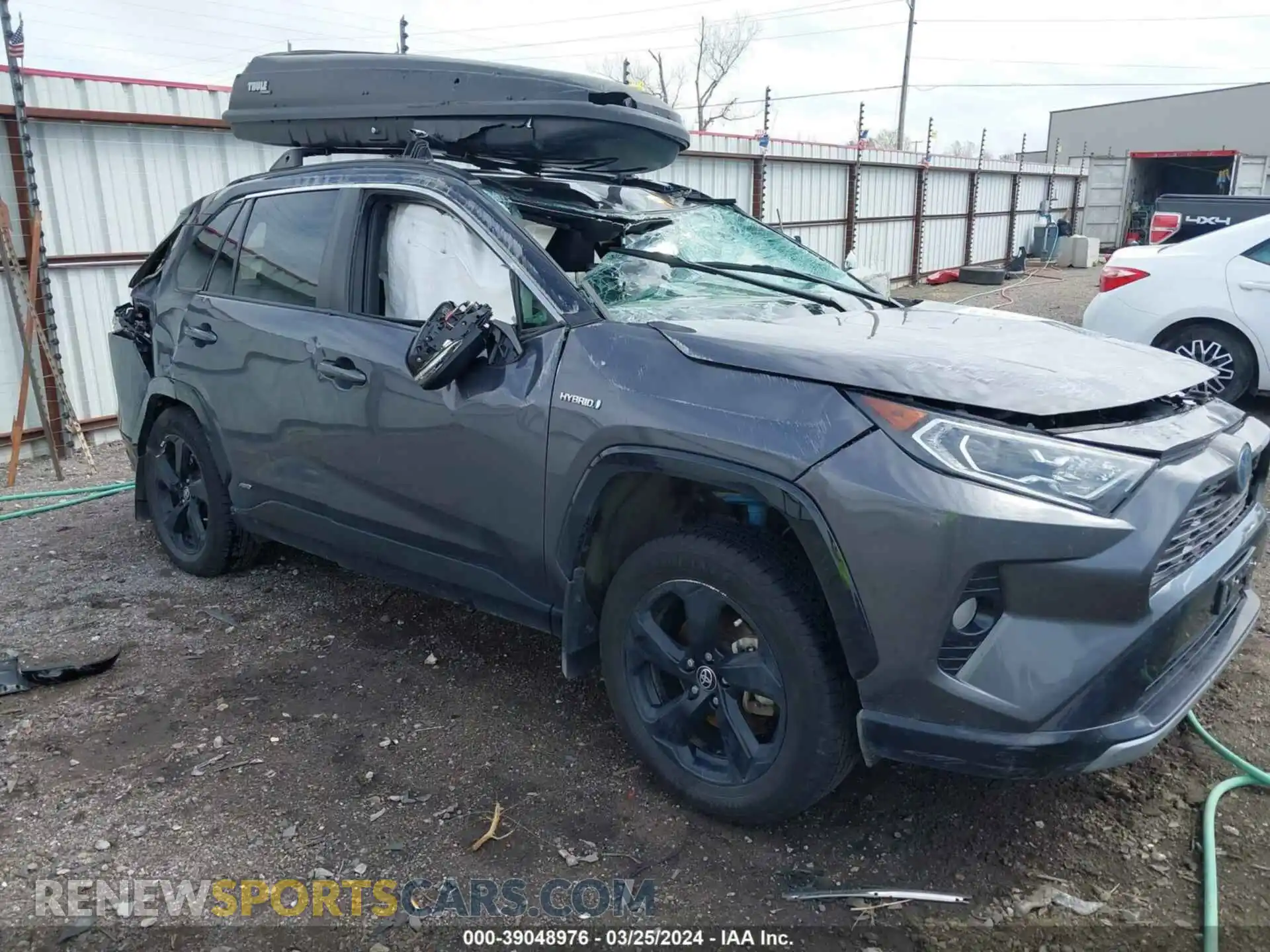 1 Photograph of a damaged car 2T3E6RFV4MW014531 TOYOTA RAV4 2021
