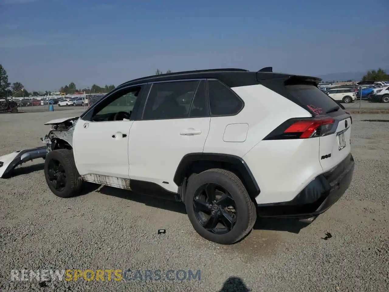 2 Photograph of a damaged car 2T3E6RFV4MW022306 TOYOTA RAV4 2021