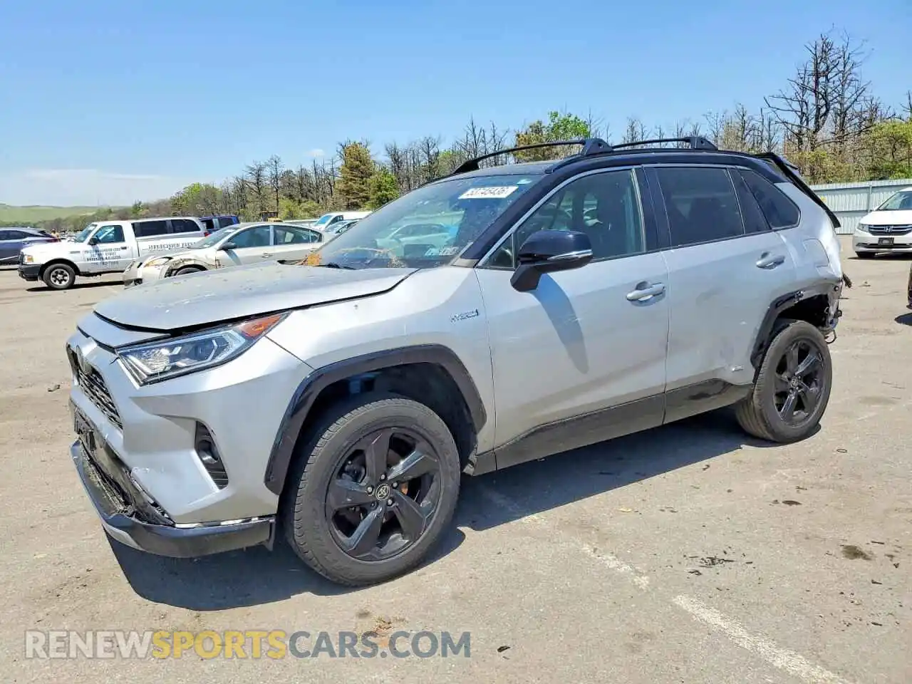 1 Photograph of a damaged car 2T3E6RFV4MW025867 TOYOTA RAV4 2021