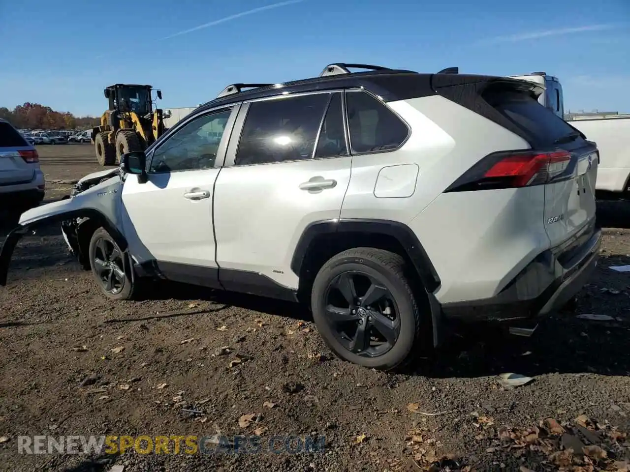 2 Photograph of a damaged car 2T3E6RFV5MW002341 TOYOTA RAV4 2021