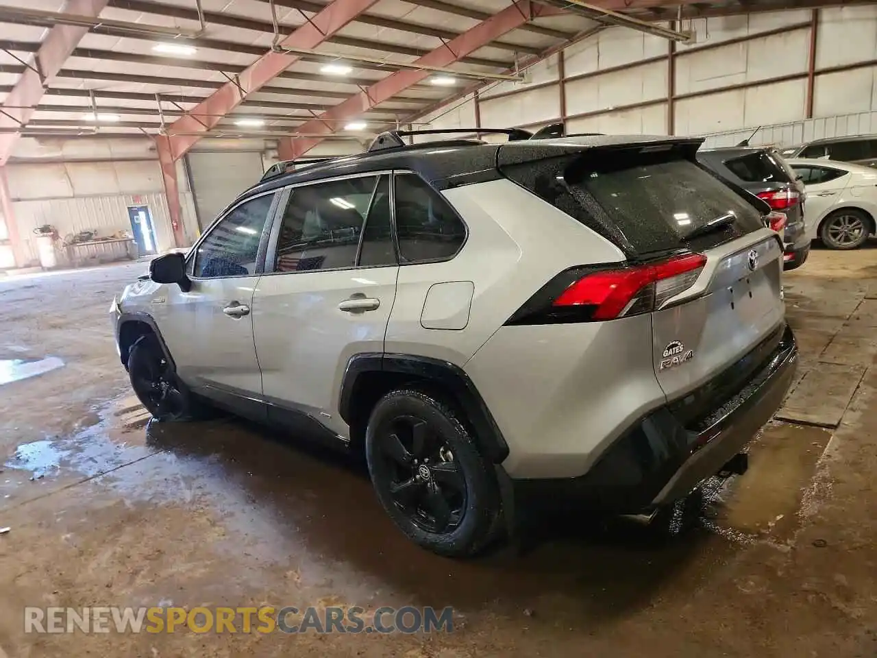 2 Photograph of a damaged car 2T3E6RFV5MW013419 TOYOTA RAV4 2021
