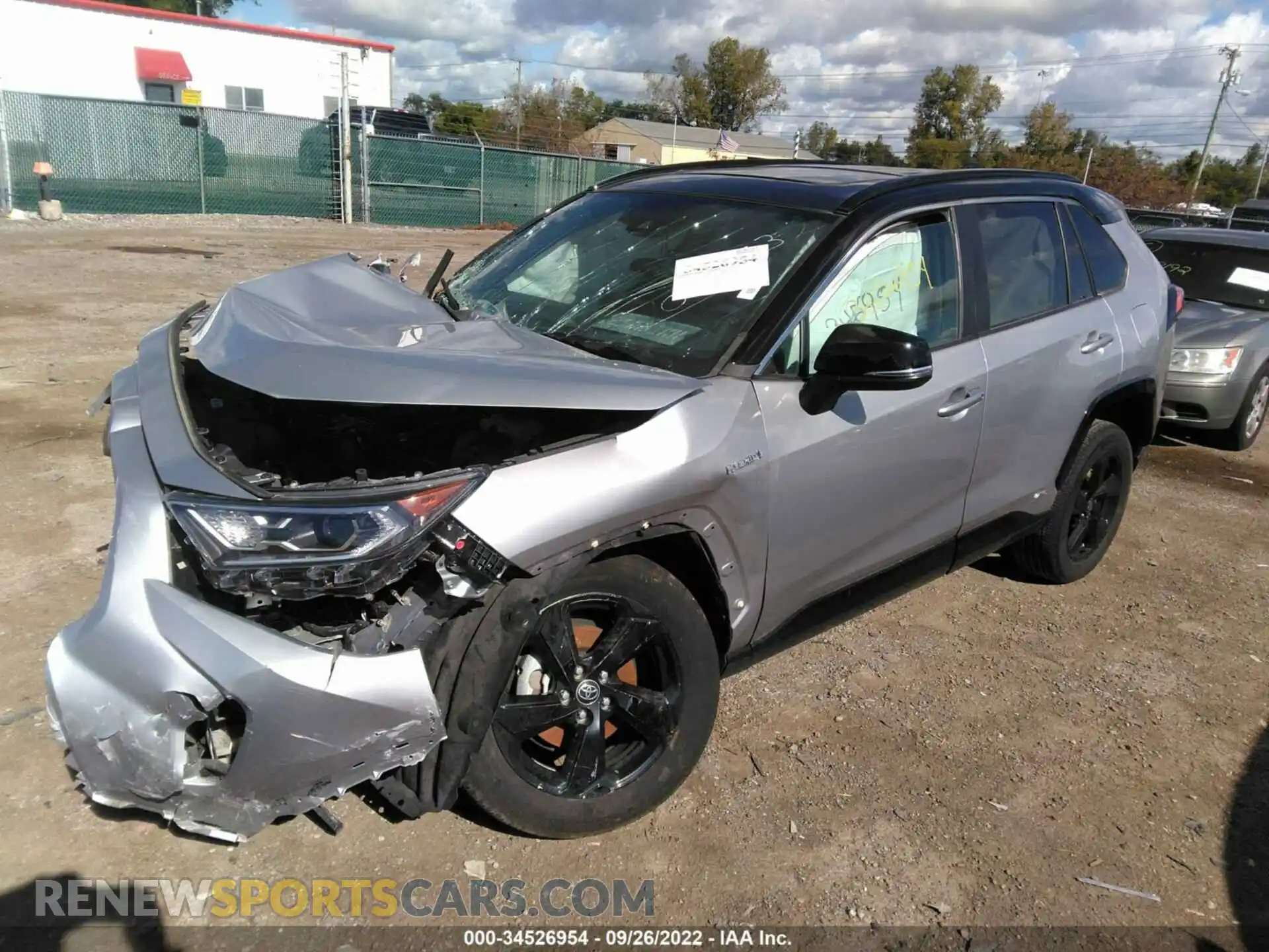 2 Фотография поврежденного автомобиля 2T3E6RFV6MW024753 TOYOTA RAV4 2021