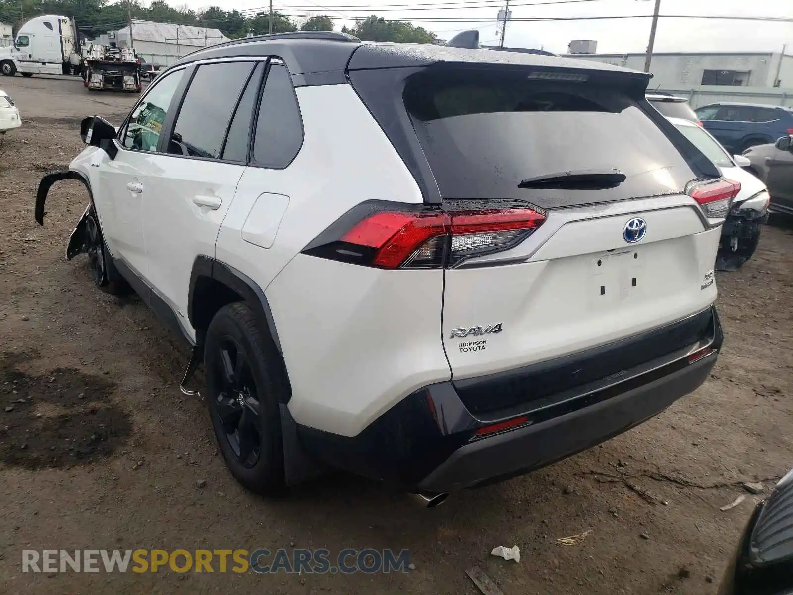 3 Photograph of a damaged car 2T3E6RFV7MW008898 TOYOTA RAV4 2021