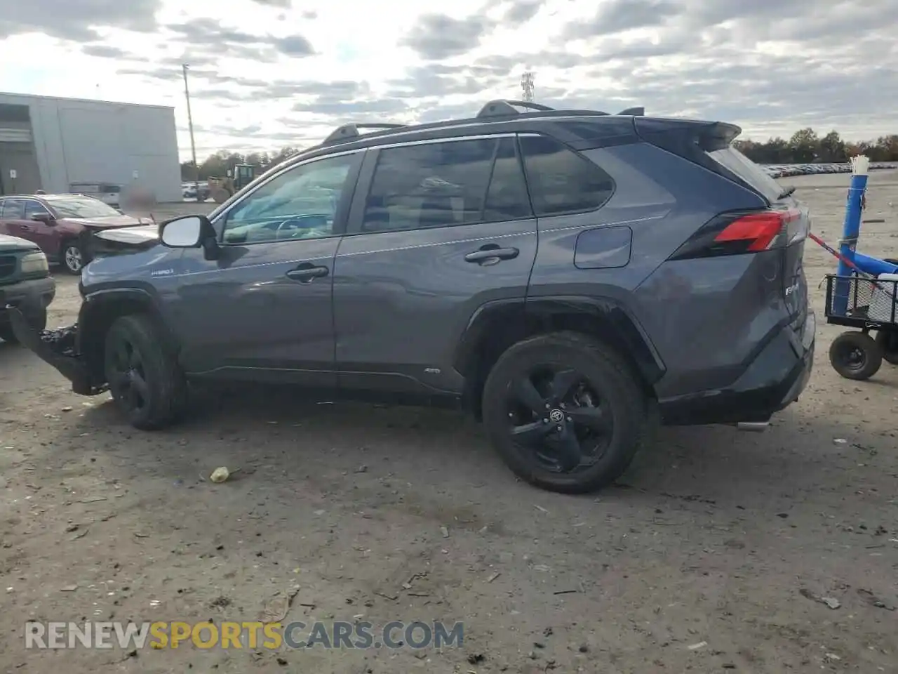 2 Photograph of a damaged car 2T3E6RFV8MW014080 TOYOTA RAV4 2021