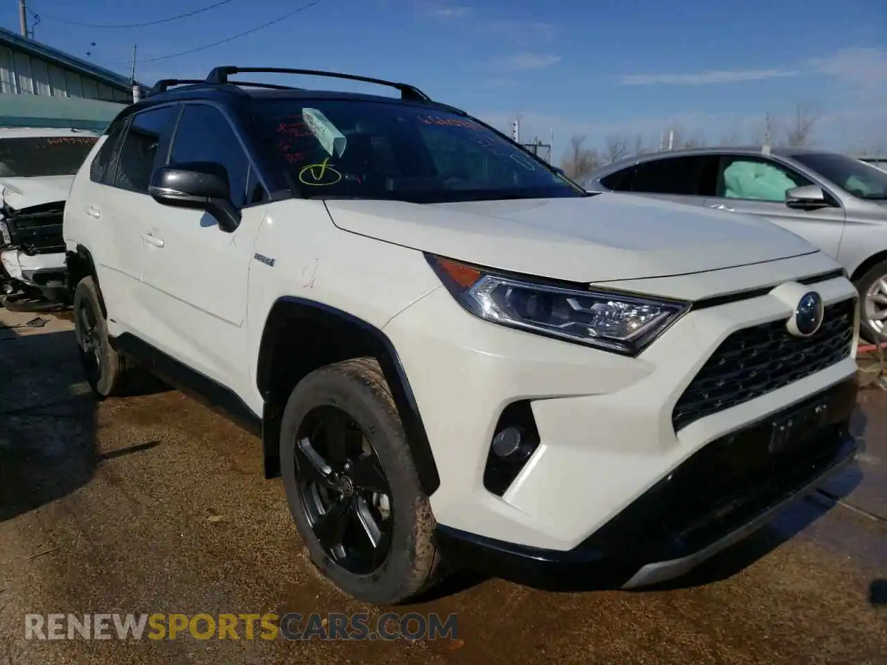 1 fotografías del automóvil dañado 2T3E6RFV8MW018145 TOYOTA RAV4 2021