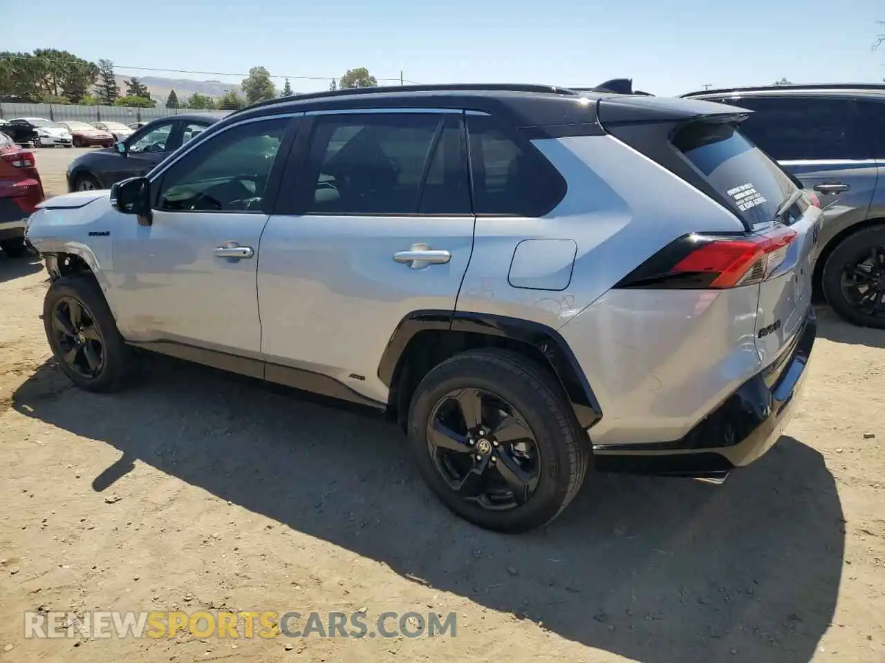 2 Photograph of a damaged car 2T3E6RFV8MW024298 TOYOTA RAV4 2021