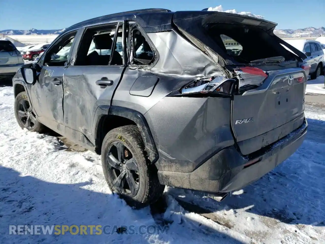 3 Photograph of a damaged car 2T3E6RFV9MW003363 TOYOTA RAV4 2021