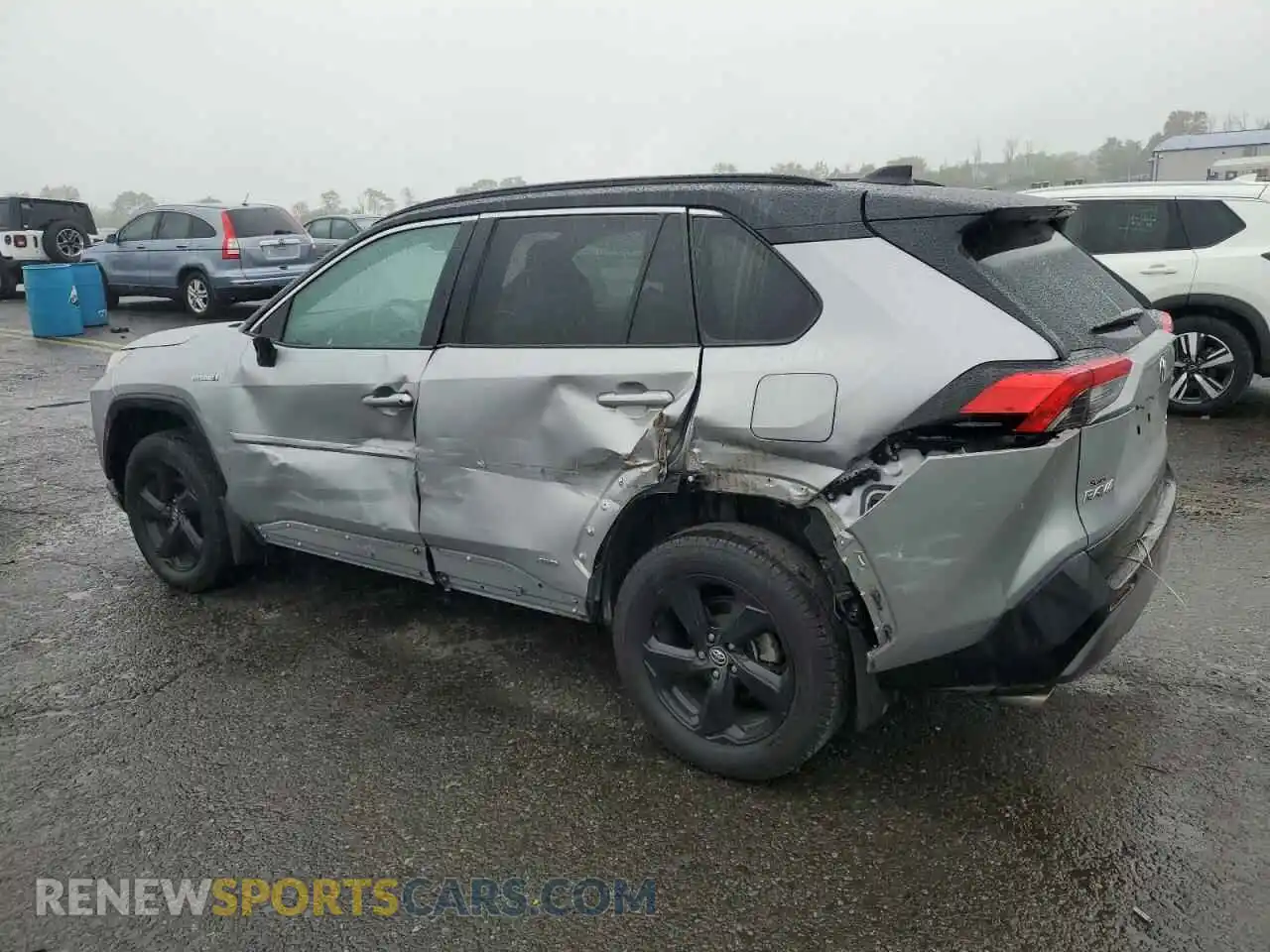 2 Photograph of a damaged car 2T3E6RFV9MW006439 TOYOTA RAV4 2021