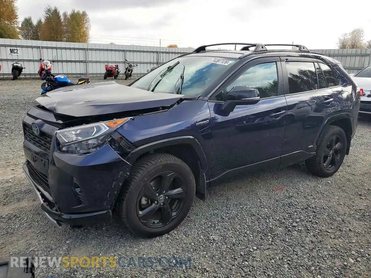 1 Фотография поврежденного автомобиля 2T3E6RFV9MW016811 TOYOTA RAV4 2021
