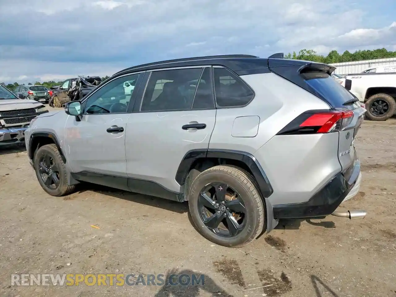 2 Фотография поврежденного автомобиля 2T3E6RFV9MW019840 TOYOTA RAV4 2021