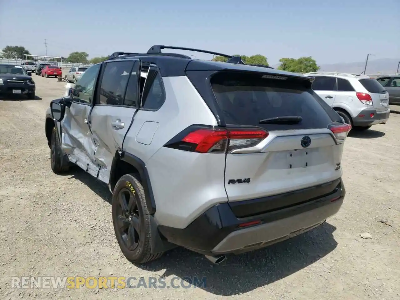 3 Photograph of a damaged car 2T3E6RFVXMW007342 TOYOTA RAV4 2021