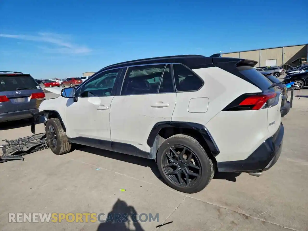2 Photograph of a damaged car 2T3E6RFVXMW013920 TOYOTA RAV4 2021