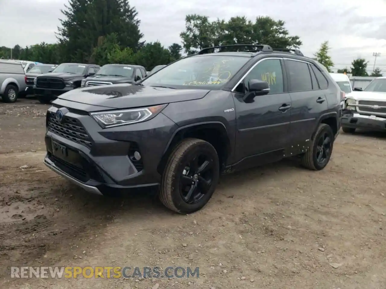 2 Photograph of a damaged car 2T3E6RFVXMW020253 TOYOTA RAV4 2021