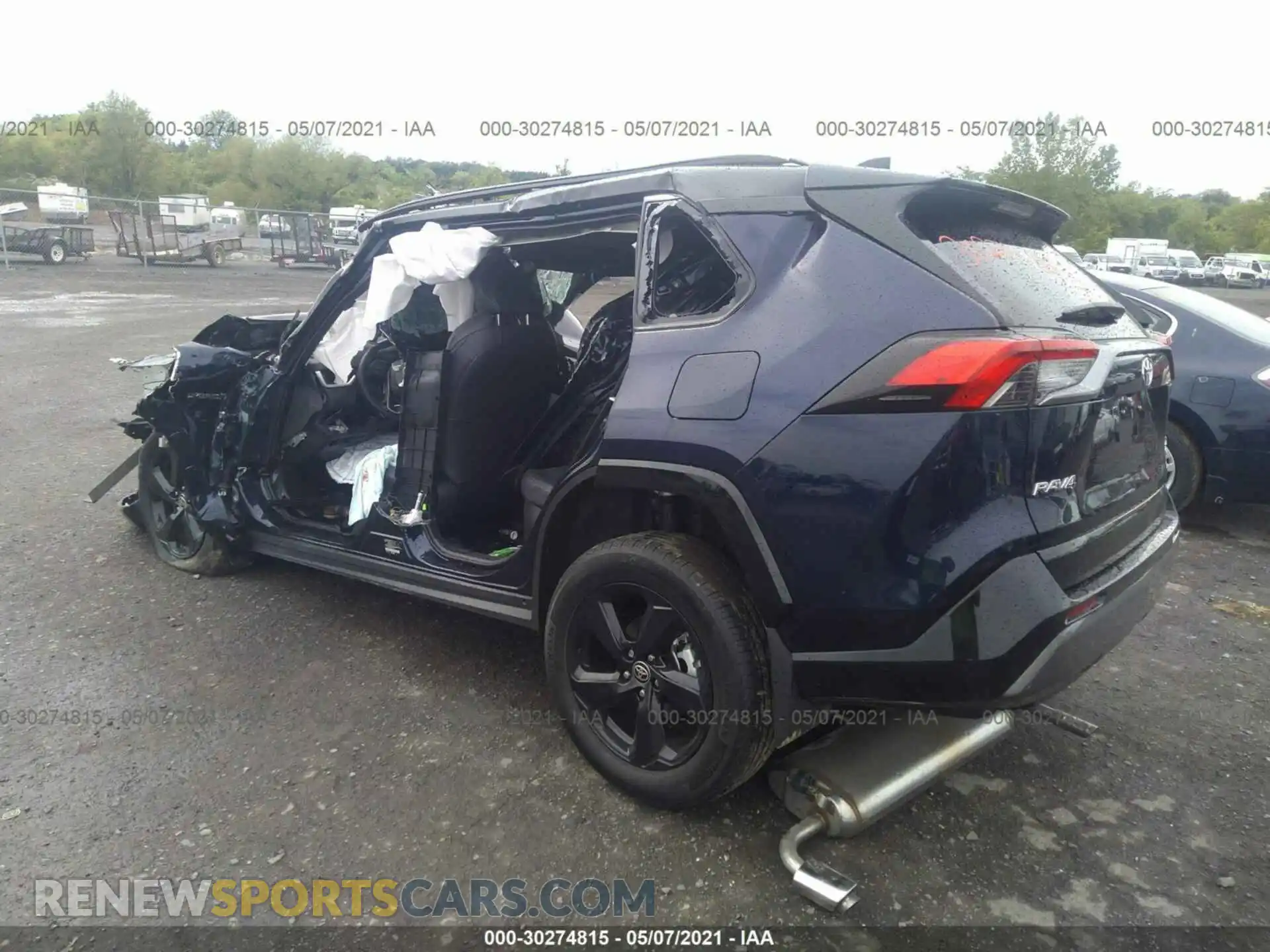 3 Photograph of a damaged car 2T3E6RFVXMW022911 TOYOTA RAV4 2021